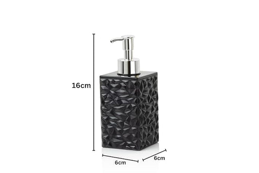 LUPPRA Smart Pump 400 ml All-in-One Liquid Dispenser for Hand-Wash Dish Soap Shampoo | Leak-Proof BPA-Free Pump Bottle with Silver Glossy Finish for Wash