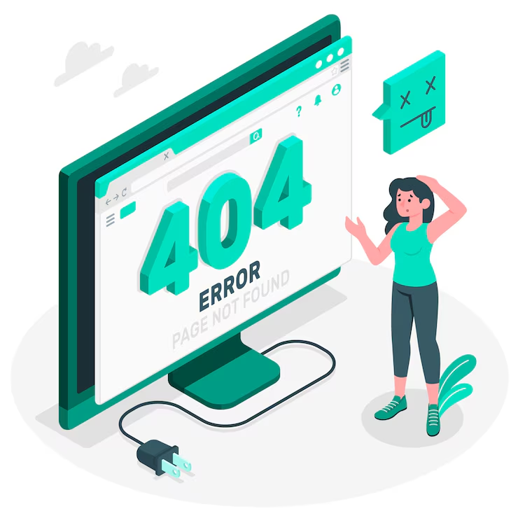 404 Illustration