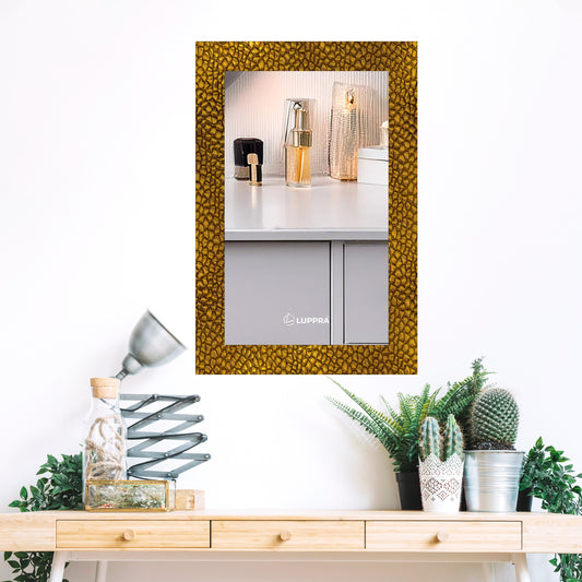 12 x18  Frameless Rectangular Wall Mirror – Polished Edge for Bathroom, Bedroom, Entryway & More. (N-7, 12x18)
