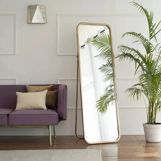 LUPPRA Rectangle Full Length Mirror - GOLD Frame (155 x 45 cm) Bathroom Mirror