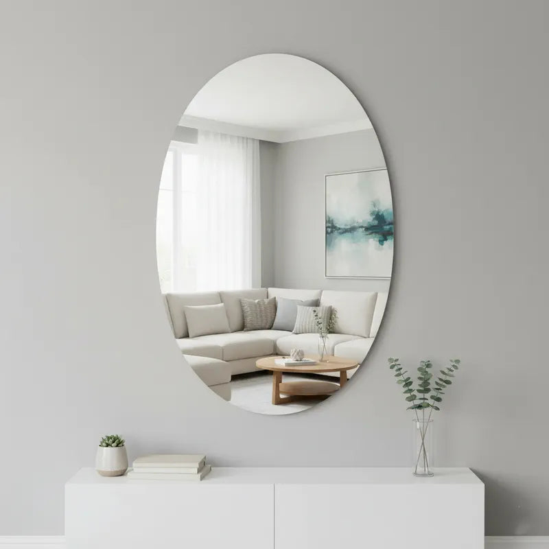Frameless Plain mirror