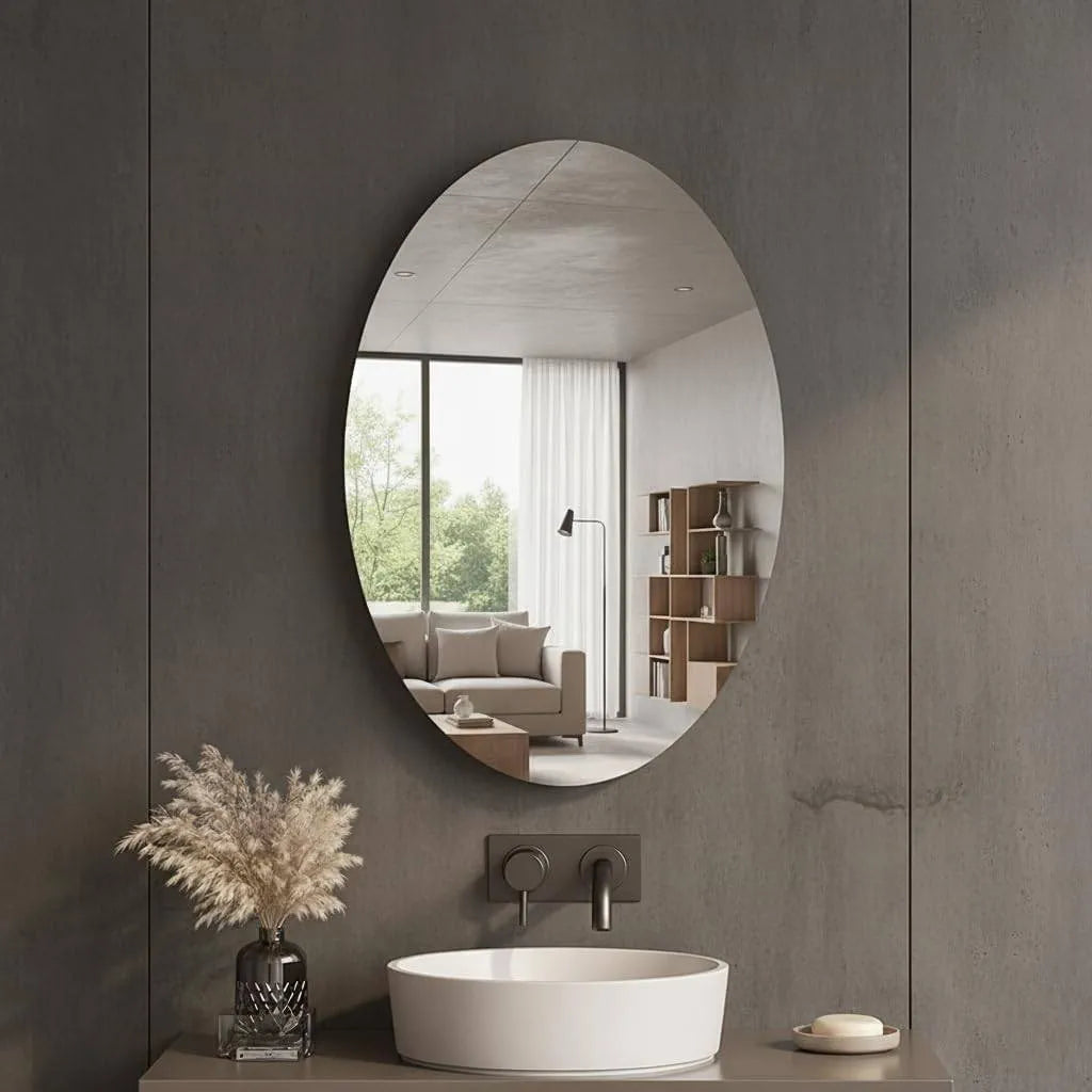 Frameless Plain mirror